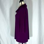 J. Jill • Wearever Collection Deep Purple 3/4 Sleeve Cowl Neck Size L Petite Photo 1