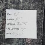 Elie Tahari Black Skinny Jeans with Silver Snakeskin Print Size 10 Photo 8