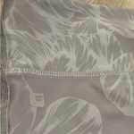 Fabletics Light Gray Floral Leggings Photo 1