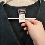 Southern Lady Knit Sweater Vest Size L Green Button up Birds Cardinal Grannycore Size L Photo 2