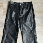 Princess Polly  Vegan Leather Macey Straight Leg Pants Photo 3