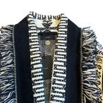 Alanui Wood Block Ibrid Cardigan Sweater Designer Luxury Size XS Women's NWT Black Photo 12
