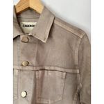 L'Agence NWD L’agence Janelle Slim Raw Jacket Biscuit Coated Women’s Size Large Photo 5