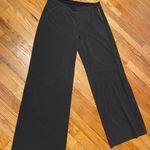 Athleta NWOT Lounge wear Trousers casual dress pants wide flare zip side snaps workSport Active athletic training comfy Photo 5