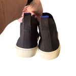 Rothy's Rothy’s - The Chelsea Slip-On Sneaker Boots Black Knit Washable Sustainable Sz 8 Photo 5