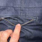 Talbots Petites Chatham Ankle Pant Mills Faux Denim Indigo Size 14P Photo 2