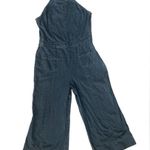 Pilcro and the Letterpress by Anthropologie Femme Denim Jumpsuit Romper Size 8P Photo 3
