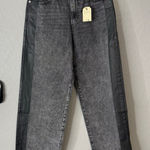 Levi's Stripe Mid Rise Straight Leg Baggy Dad Jeans, 28x32 Photo 0