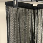 Kathy Ireland Vintage  Black Mesh Drawstring Pants Size L Photo 1