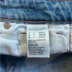 American Eagle comfort stretch waistband blue distressed mom blue high rise jean Photo 6