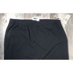 Field Gear Thick Knit Straight Pencil Skirt NWT Washable‎ French Terry Black 8 Photo 1