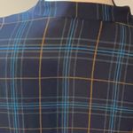 Ann Taylor  Blue Plaid Top Photo 2