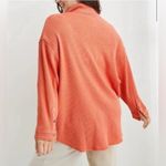 Aerie  Lumberjane Waffle Knit Button Up Top Size Small Photo 1