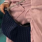 Badgley Mischka  Navy Handbag  Photo 3