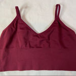 Maroon Bralette, Adjustable Straps, Gtreat‎ Color Red Size undefined Photo 0