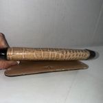 Guess Vintage Tan & White Embossed Leather trifold wallet Photo 3