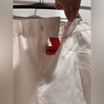 Polo by Ralph Lauren Women's White Cotton Trouser Pants Size 4 Photo 2