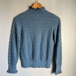 Sundance Frances Ruffle Turtleneck sweater top Small Photo 2