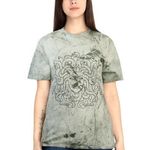 Handmade Green Medusa Graphic Tee  Tie-Dye T-Shirt Size L Photo 0
