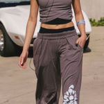 Free People Movement NWT Free People Logo Hot Shot Crossover Set In dark Shadow  Size: XL $98 MSRP No refunds or cancellations Photo 1