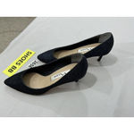 Womans Nina Ny 5 W Blue Sparkly Sequins Pumps Photo 2