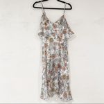 J.O.A. Cold Shoulder Mini Dress in Ivory Floral XS NWT Photo 1