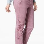 Style & Co  Embroidered Skinny Pant Antique Mauve Photo 0