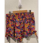 Urban Outfitters KIMCHI BLUE Multicolor Floral Knot Sides Shorts Photo 4