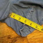 Caslon  Women’s Large Blue Moonlight Chambray Denim Pull on Shorts Pockets Boho Photo 3