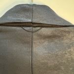 The Kooples  Sport Draped Leather Effect Jacket Sz 4 (US 10)‎ Photo 4