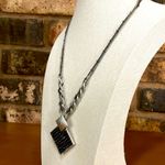 Park Lane  Edgy Diamond Shaped Pendant necklace Photo 3