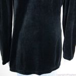 Vintage Liz Sport women's‎ black velvet blazer, size M Size M Photo 12