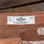 Hollister  High-Waisted Brown Jean Shorts Photo 3