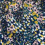 Loft  Multicolor Floral Romper Photo 2