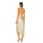 NWT Ser.o.ya Emma Midi Silk Dress in
Sage Sz Small $395‎ Green Photo 1