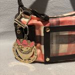 Juicy Couture  Y2K Plaid Pink Brown Shoulder Vintage Bag Photo 1