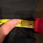 Buttons Just In Time Black Sheer Blouse With Ballon Short Sleeves With Jewel  SZ Photo 7