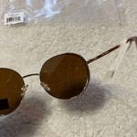 joe's jeans NWT Joe’s Jeans Gold Round Aviator Sunglasses Photo 10
