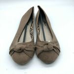 Charles Albert  Womens Ballet Flats Faux Suede Twist Slip On Brown Size 9 Photo 1