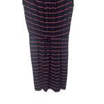 Banana Republic  Black & Pink Striped Short Sleeve Classic Dress Women Sz S Photo 2