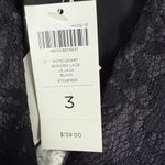 Chico's NWT  Moto Jacket Bonded Lace LS Jack Black Career Party Size 3 US XL $139 Photo 6