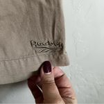 Vintage Reebok High Rise‎ Mom Chino Shorts Tan Size 6 Photo 3