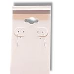 Hypoallergenic Minnie Mouse Gem Cartoon Bling Disney Gold Dangle Earring Set Photo 2