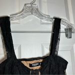 Missguided  Black/Nude Lace Front Clasp Bustier Bralette Top size US 2P Photo 2