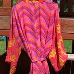 Rose + Olive  Kimono / Duster / Robe / Swim Coverup M Photo 3