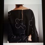 Madewell  Shift Mini Dress Black Viscose Blend Party Holiday Office Womens Small Photo 6