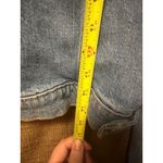 Good American  Committed to Fit Denim Jacket Light Wash Size Medium Photo 5