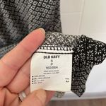 Old Navy  Sleeveless Dress Woven Black Printed Waisted Lightweight ~ Size S Photo 13