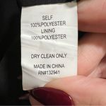 Amanda Uprichard  Soiree Strapless Asymmetrical Midi Dress In Black & Ivory Photo 9