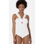 Tommy Bahama New.  white swimsuit. Small. Retails $149 Photo 5